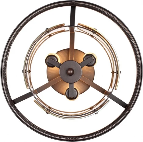 Потолочная люстра Lumion Zarina 8007/3C черный/черный, золотой металл/металл, стекло Е14 3*40W 220V (круглые)