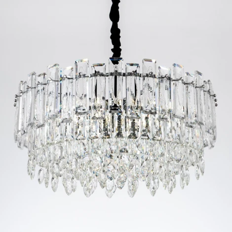 Подвесная люстра хрустальная Modelux MODELUX ML.7082.12 CR