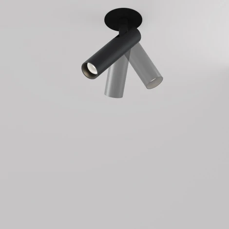 Встраиваемый светильник Maytoni Focus T C141RS-L125-6W4K-B (LED, 220V, круглые)