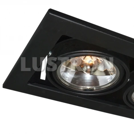 Встраиваемый точечный светильник Arte Lamp Cardani Medio A5930PL-2BK
