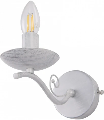 Бра Arte Milano Amalfi-9934 339934/1W WT+SL (220V, подсвечник, свеча)