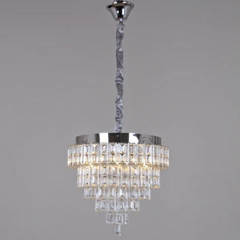 Подвесная люстра хрустальная Reluce 08110-0.4-400 MX CH