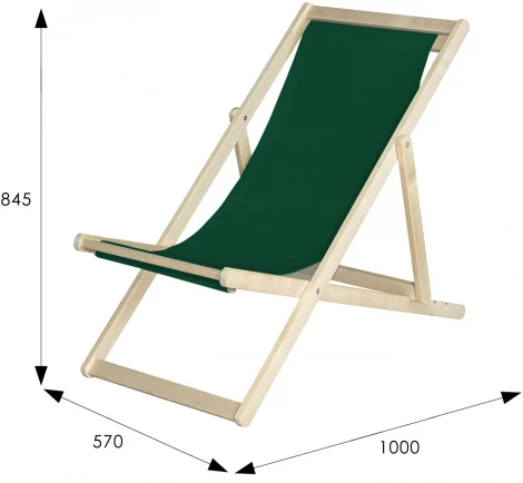 Шезлонг от фабрики Mebelik