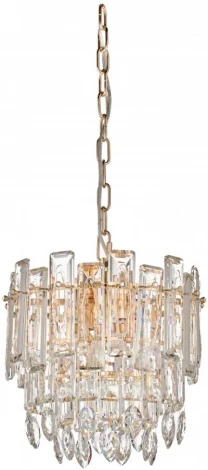 Подвесная люстра Fluorite Constancia FL1063-5P (220V, хрусталь, на цепи)