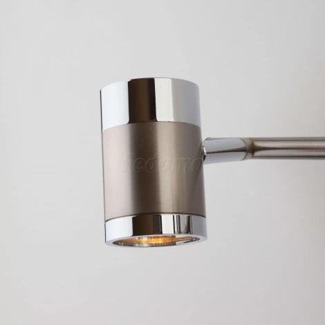 Спот на штанге Eurosvet Prime 20058/3 перламутровый сатин (220V, выключатель, круглые)