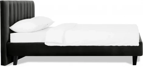 Кровать Queen II Sofia L 1600 ОГОГО (арт.577504), (Ткань/Черный)