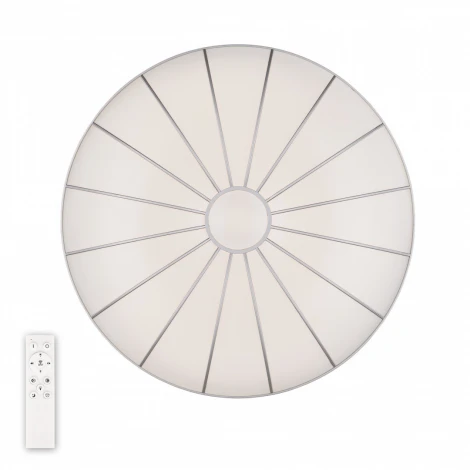 Потолочный светильник светодиодный с ПДУ APL LED Turin 3306.B202-350 Silver