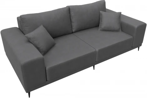 Диван прямой Льюес Лига Диванов (Замша) арт.126704