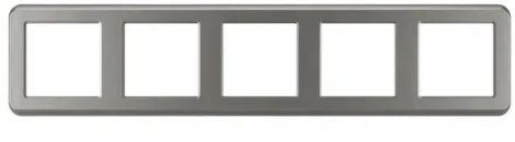 Рамка пластиковая FRM-VERSA-PL-5-GR (Arlight) 045192