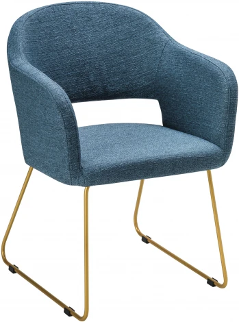 Стул R-Home Oscar БлюАрт/ЛинкЗолот