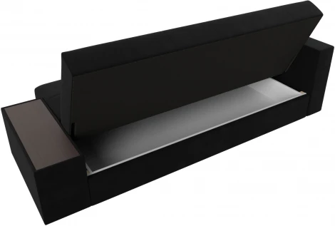 Диван-книжка Лига-020 стол слева (Черный,Фиолетовый/Микровельвет) Лига Диванов арт.118516L