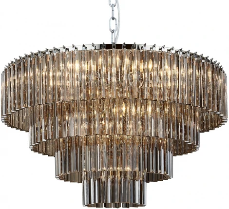 Подвесная люстра Newport 8700 8708+11/C fume