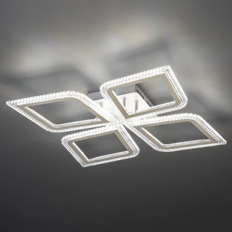 Потолочная люстра светодиодная с ДУ Ritter Losanga 52928 0