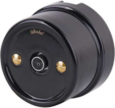 Комплект винтов для распределительной коробки или TV-розетки 2 шт. (золото) Werkel WL18-22-01 (a038396)