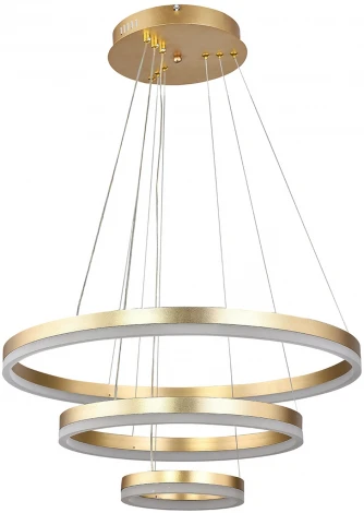 Подвесной светильник ярусный Natali Kovaltseva Oreol LED LAMPS 81279 (регулировка яркости, 220V, пульт управления, на тросе)