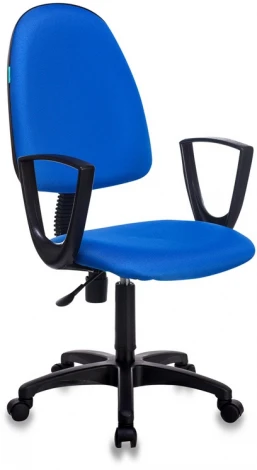 Кресло Бюрократ CH-1300N синий Престиж+ 15-10 крестовина пластик