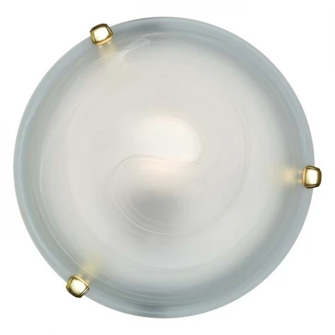 153/K золото Настенно-потолочный светильник белый E27 Sonex Duna 153/K золото