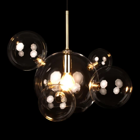 Подвесной светильник Loft It Bolle 2027-P6 mini (220V, на проводе, шар, молекулы)