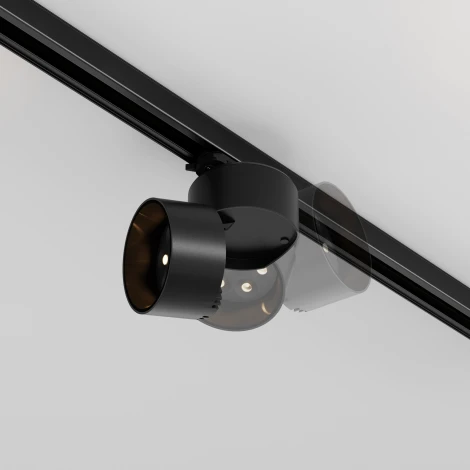 Трековый светильник трехфазный 15W 220V Maytoni Alfa TR199-3-15W2.7K-M-B (LED, круглые)