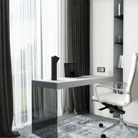 Накладка для двойной розетки Еthernet RJ-45 (дымчатый) Werkel W1291104