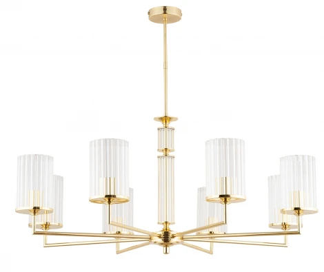 Потолочная люстра на штанге Kutek Artu Ryfel ART-ZW-8(Z)R (220V)