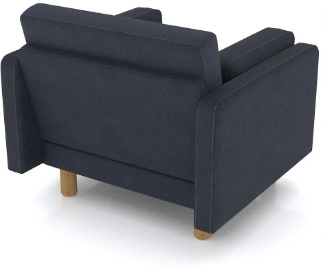 Кресло Arsko Ингвар антрацитовый велюр