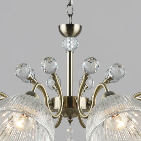 Подвесная люстра Reluce 06142-0.4-08 AB (220V, на цепи)