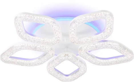 Потолочная люстра RGB Ambrella Original FA3925 (LED, 220V, пульт управления, цветы)