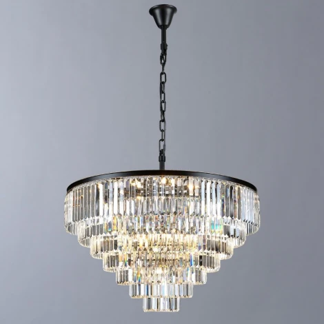 Подвесная большая люстра Divinare Nova 3001/01 LM-25 (220V, на цепи)