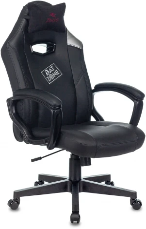 Кресло игровое Zombie HERO BATZONE черный эко.кожа с подголов. крестовина пластик