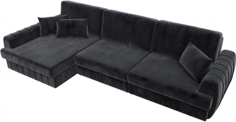 Диван угловой Лига-057 НПБ Лонг угол левый Лига Диванов (Велюр) арт.129307L