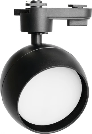 Светильник трековый однофазный Feron AL164 48547 GX53, черный (220V, круглые)