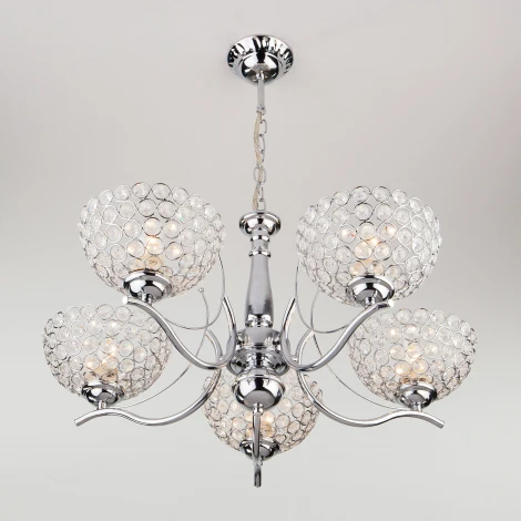 Подвесная люстра Eurosvet Mirage 30119/5 хром