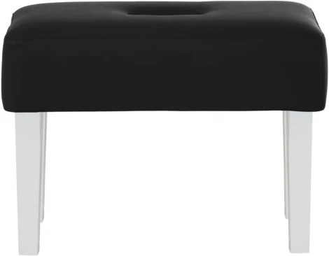 Табурет мягкий Handy ОГОГО (арт.653720), (Ткань,Экокожа/Черный)