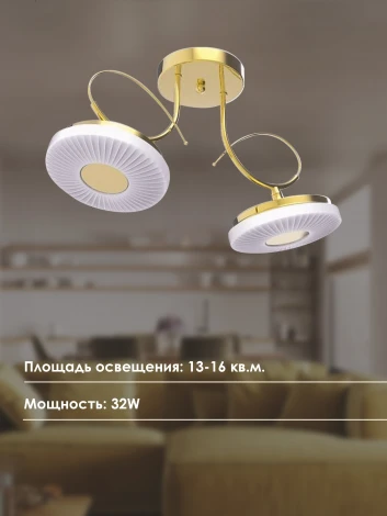 Потолочная люстра Мелодия Света SS1L 000021571
