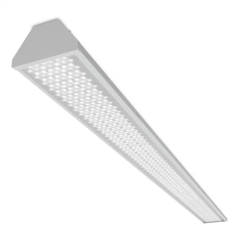 Потолочный линейный светильник светодиодный Wolta Маркет ДСО04-27-302-6К-М 27Вт 6500К IP40 микропризма