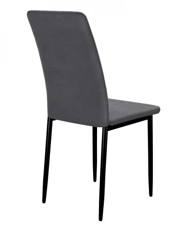 Стул DikLine 272 B28 ANTRACITE, ножки черные арт.00-00079504