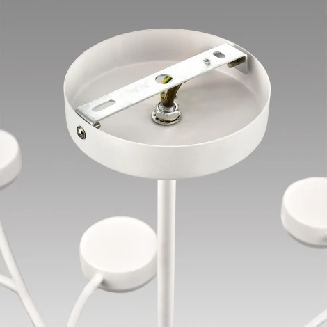 Потолочная люстра на штанге Lumion Torina 8265/15 металл/металл белый/белый GX53 LED 15*7W 220V