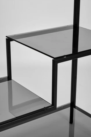 Консольный стол AllConsoles 1013-CB grey черный муар