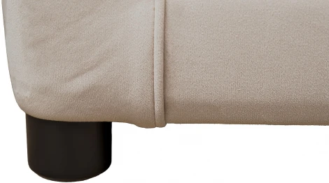 Диван Portofino 180 двухм раскл с кантом св-серый Colt030+Colt025 Garda Decor арт.PORTOFINO-180-Colt030+Colt025