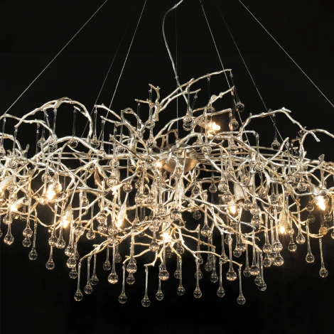 Подвесная люстра Loft IT Bijout 10067/1800 SG (220V, на тросе, ветки)
