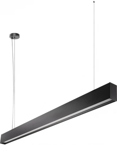 Подвесной линейный светодиодный светильник Loft It Vim 10318/A Black