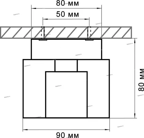 Встраиваемый точечный светильник Lightstar Tubo 160104 (220V)