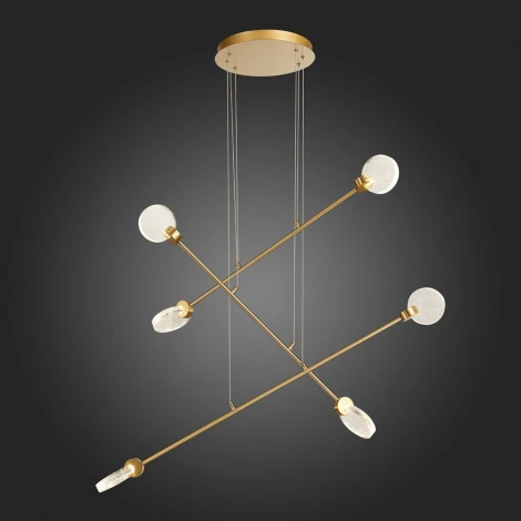 Подвесной светильник ST Luce Montecelio SL6104.203.06 (LED, 220V, хрусталь, на тросе)