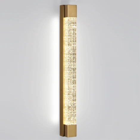 Настенный светильник Odeon Light Mirada 6681/12WL антич бронза/металл/хрусталь IP20 LED 12W 600Лм 4000K (220V)