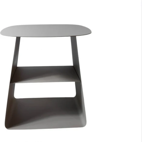 Журнальный столик Stool Group Leyre металл темно-серый арт.УТ000040307