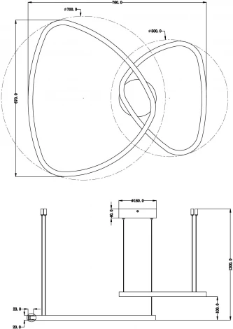 Подвесной светильник Arte Lamp Madison A2194SP-2BK