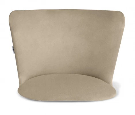 Стул барный Sheffilton SHT-ST36/S93 ванильный крем/браш.коричневый/черный муар 7146121803