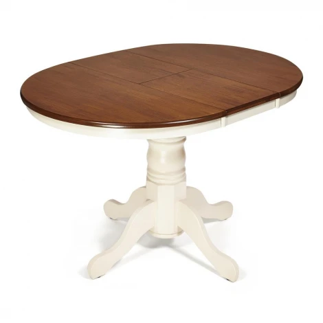 Стол NAVARRESE (mod. E-R36R+12AV NMO-2A) rustic oak (дуб) (дерево гевея/мдф)