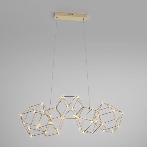 Подвесной светильник Uma 90168/5 медь Eurosvet (LED, 220V, на тросе)